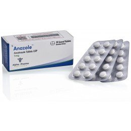 Anastrozole (Arimidex) 1 mg, 30 tab Anazole - Alpha Pharma