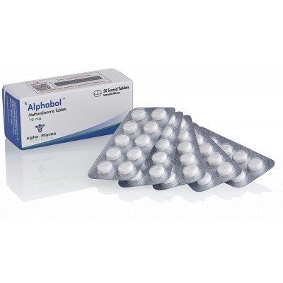 Dianabol (Methandienone) 10 mg, 50 tab Alphabol - Alpha Pharma