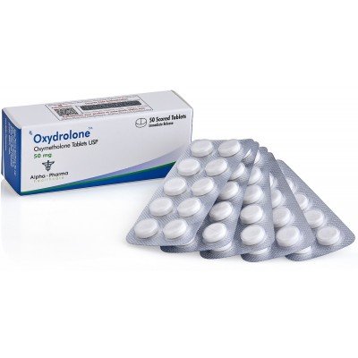 Oxymetholone (Anapolon) 50 mg, 50 tab Oxydrolone - Alpha Pharma