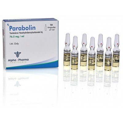 Parabolan (Trenbolone Hexahydrobenzylcarbonate) 76.5 mg, 1.5 ml Parabolin - Alpha Pharma