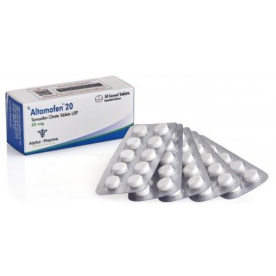 Tamoxifen (Tamoxifen Citrate) 20 mg, 50 tab Altamofen - Alpha Pharma