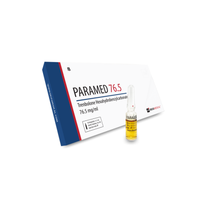 Parabolan (Trenbolone Hexahydrobenzylcarbonate) 76.5 mg, PARAMED 76.5 - Deus Medical